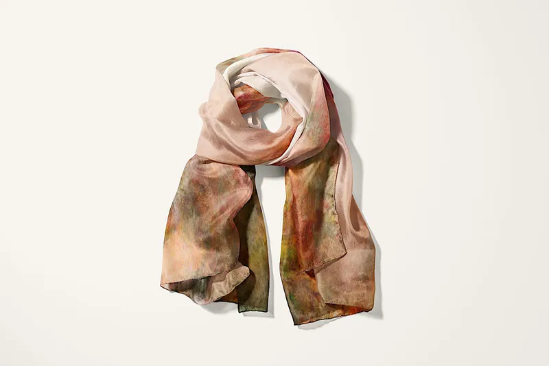 Autumn’s Keeper silk scarf