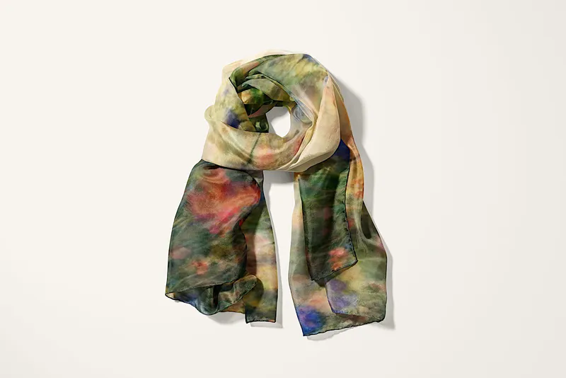Dream Weavers silk scarf